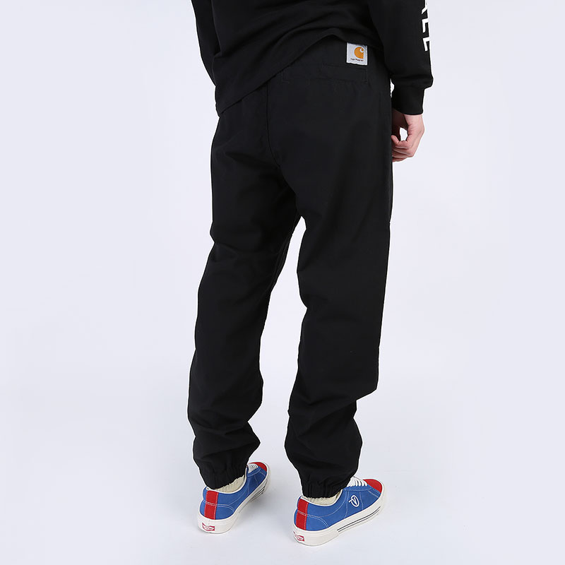 мужские черные брюки Carhartt WIP Marshall Jogger I020008-black - цена, описание, фото 4